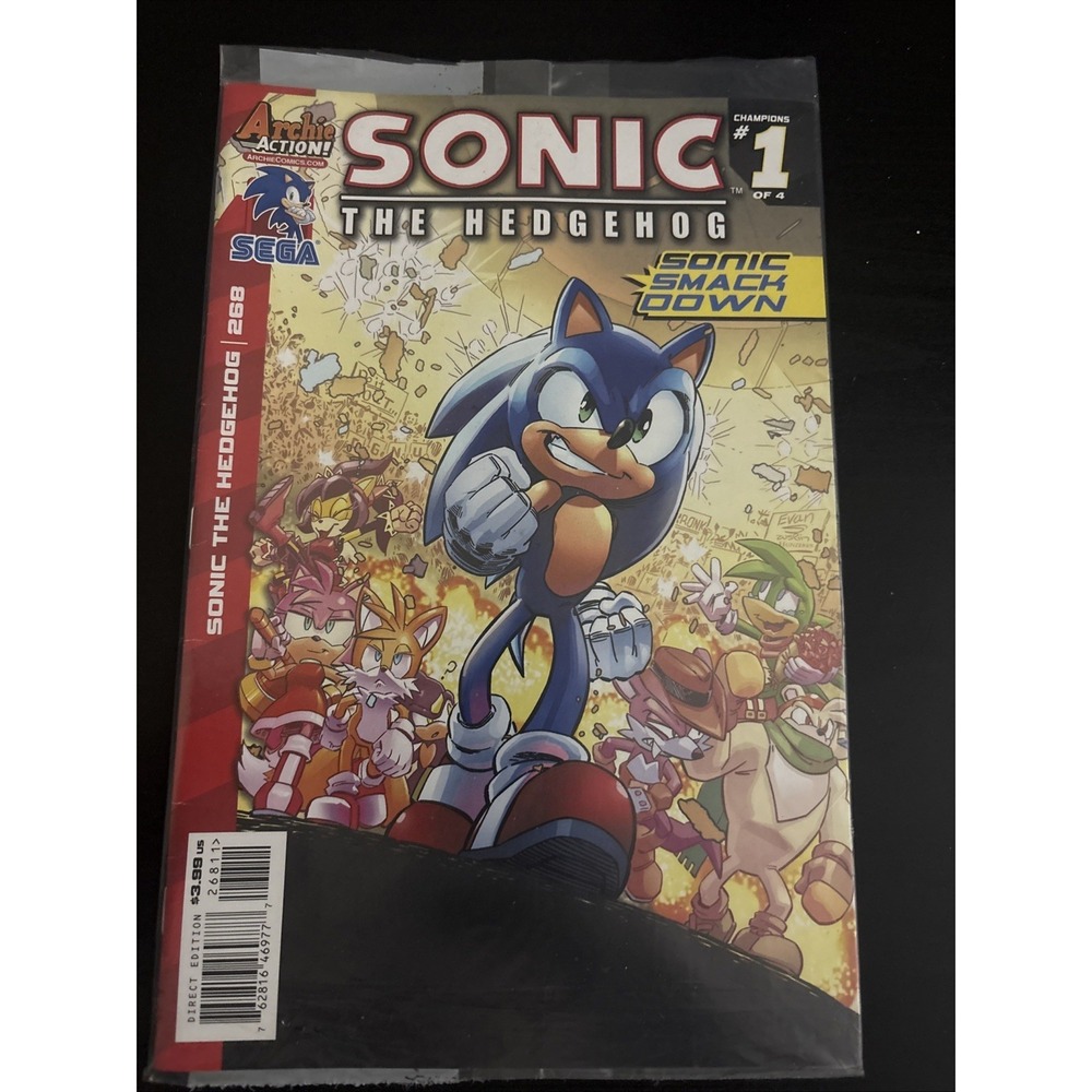 Sonic The Hedgehog #268 - 1st App. Of Breezie‎ The Hedgehog!